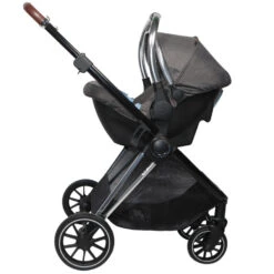 Ding Fenix Grey/Silver 3-in-1 Combi Kinderwagen Incl. Autostoel -Babyproducten Winkel ding fenix greysilver kinderwagen17