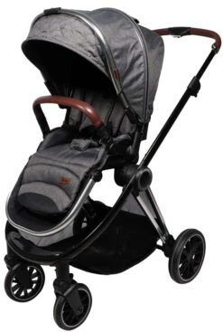 Ding Fenix Grey/Silver Kinderwagen DI-191703 -Babyproducten Winkel ding fenix greysilver kinderwagen2