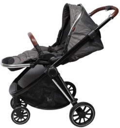 Ding Fenix Grey/Silver 3-in-1 Combi Kinderwagen Incl. Autostoel -Babyproducten Winkel ding fenix greysilver kinderwagen5 1