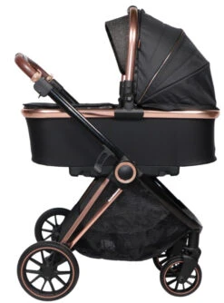 Ding Fenix Black/Rose 3-in-1 Combi Kinderwagen Incl. Autostoel 34 Ding Fenix Black/Rose 3-in-1 Combi Kinderwagen Incl. Autostoel -Babyproducten Winkel ding fenix rose kinderwagen13 1