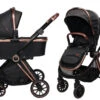 Ding Fenix Black/Rose Kinderwagen DI-191702