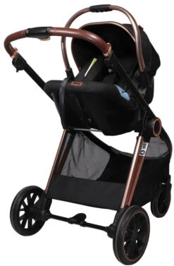 Ding Fenix Black/Rose 3-in-1 Combi Kinderwagen Incl. Autostoel 36 Ding Fenix Black/Rose 3-in-1 Combi Kinderwagen Incl. Autostoel -Babyproducten Winkel ding fenix rose kinderwagen19
