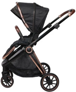 Ding Fenix Black/Rose 3-in-1 Combi Kinderwagen Incl. Autostoel 28 Ding Fenix Black/Rose 3-in-1 Combi Kinderwagen Incl. Autostoel -Babyproducten Winkel ding fenix rose kinderwagen6 1