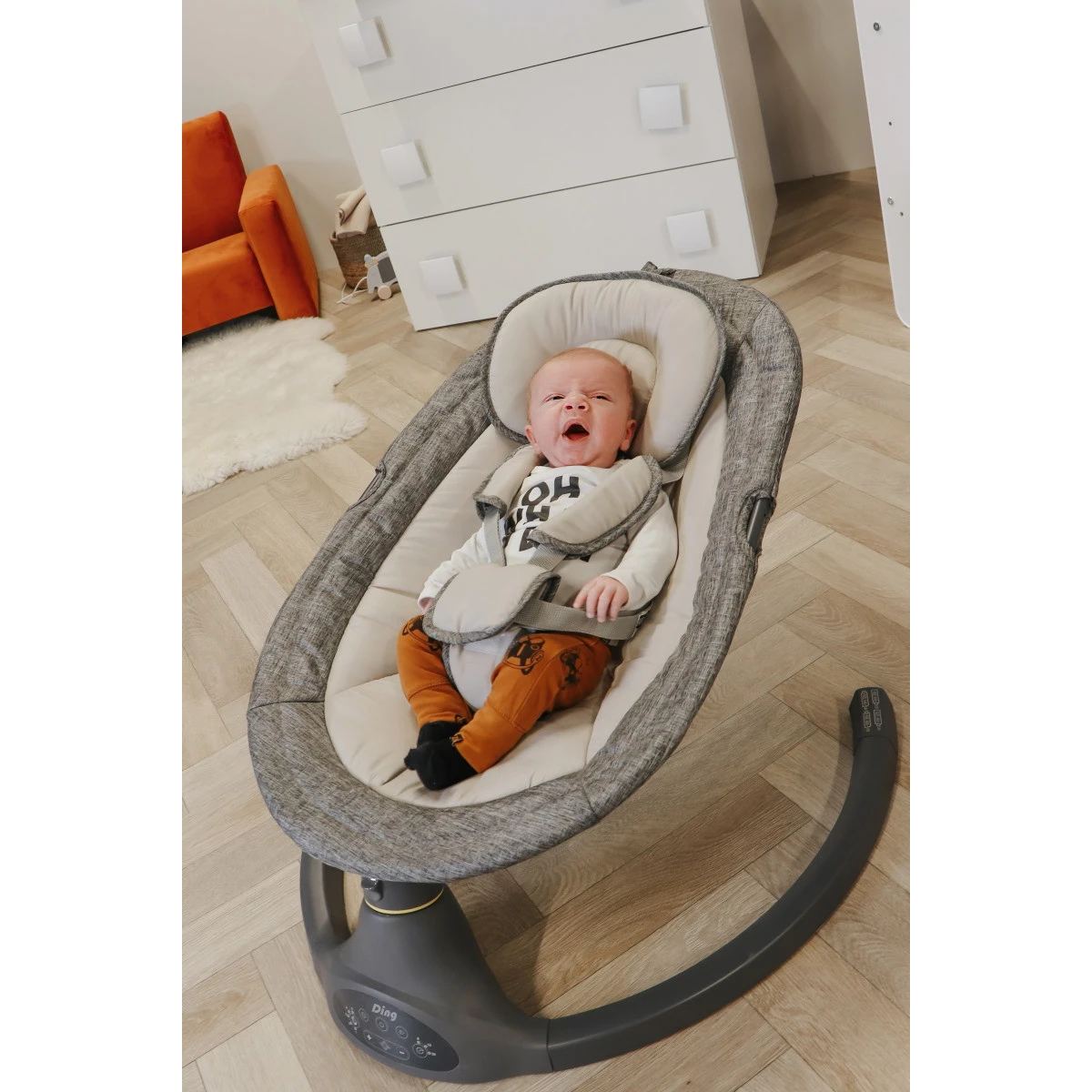 Ding Hugg Grey Swing Babyschommel DI-938411 12 Ding Hugg Grey Swing Babyschommel DI-938411 - Afbeelding 10