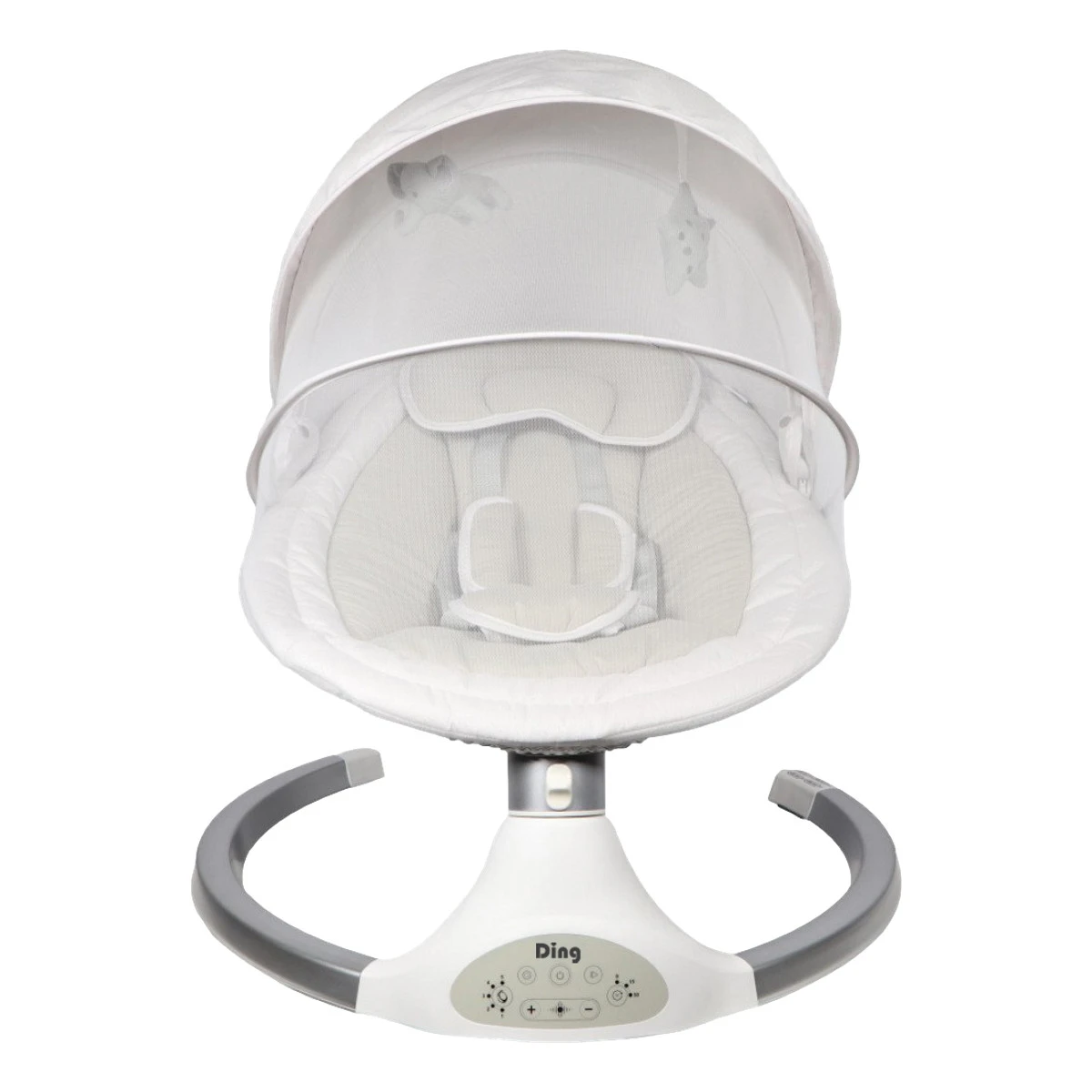 Ding Hugg Silver/White Swing Babyschommel DI-939586 3 Ding Hugg Silver/White Swing Babyschommel DI-939586