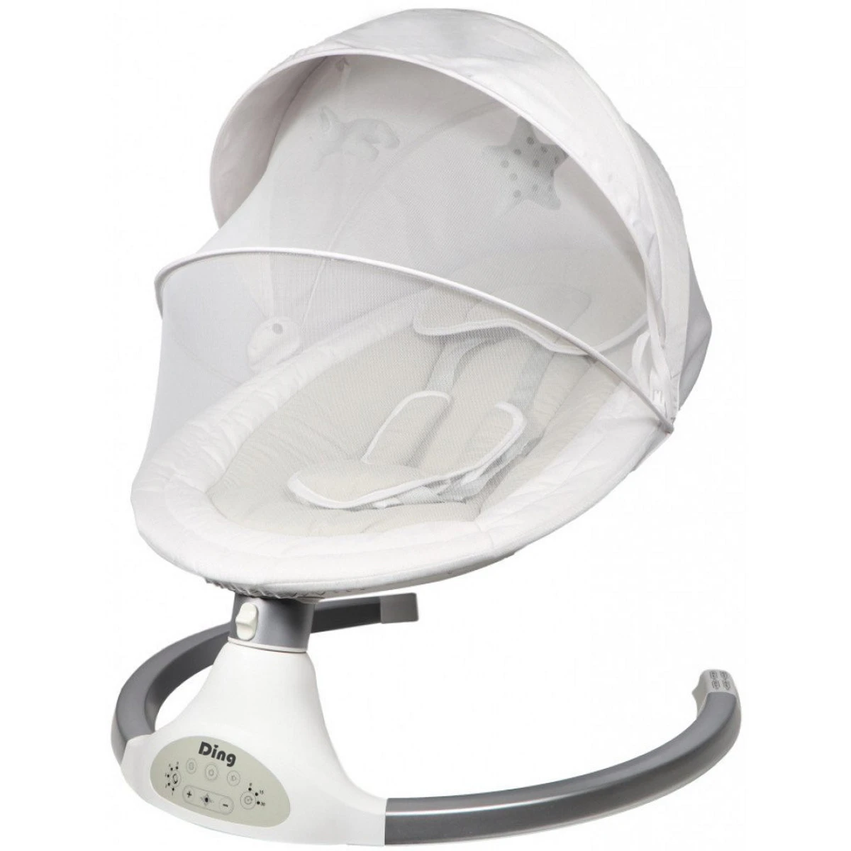 Ding Hugg Silver/White Swing Babyschommel DI-939586 10 Ding Hugg Silver/White Swing Babyschommel DI-939586 - Afbeelding 8