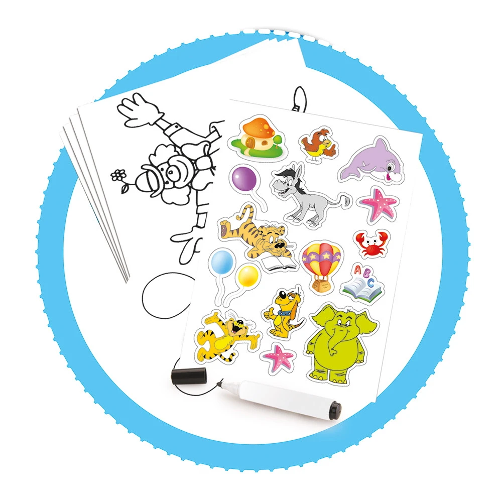 Dolu Multicolor Jumbo Tekenbord 7062 - Afbeelding 6