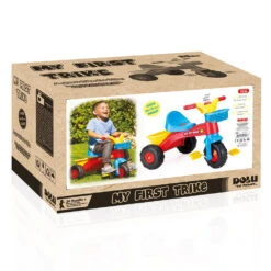 Dolu My First Driewieler Met Duwstang 7007 -Babyproducten Winkel dolu my first driewieler met duwstang 7007 3