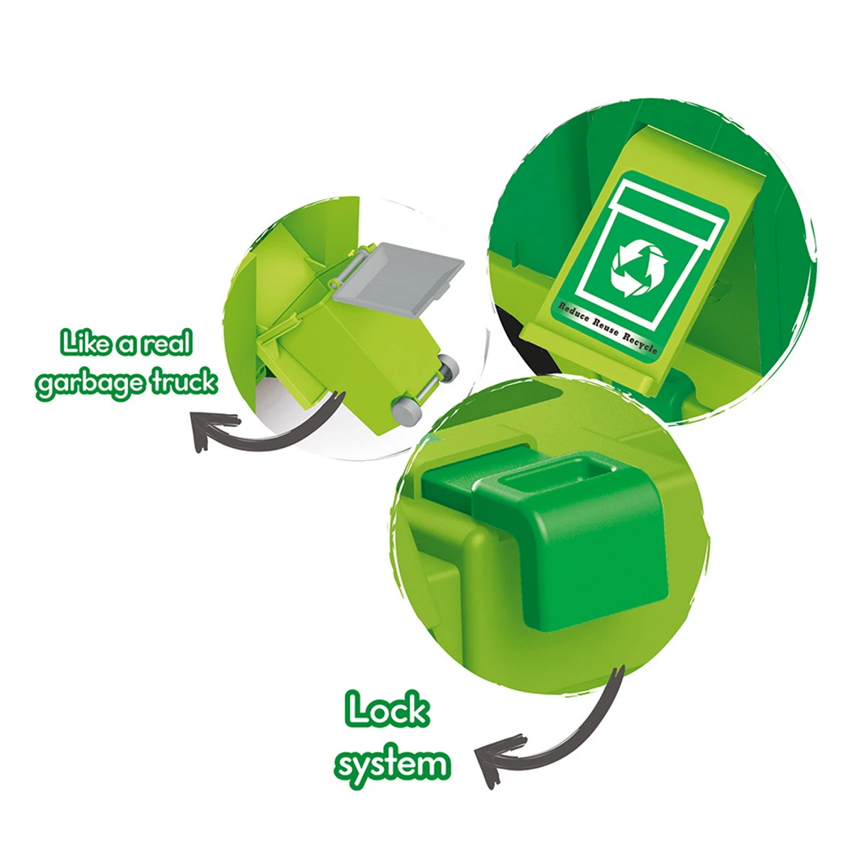 Dolu Speelgoed Vuilniswagen 7120 12 Dolu Speelgoed Vuilniswagen 7120 - Afbeelding 10