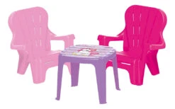 Dolu Unicorn Roze Tafel Met Stoeltjes 2503
