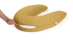 Doomoo Comfy Big Tetra Ocre Voedingskussenhoes 35002026 8 Doomoo Comfy Big Tetra Ocre Voedingskussenhoes 35002026 -Babyproducten Winkel doomoo packshot cb 35002021 tetra ocre zipper dsc07343