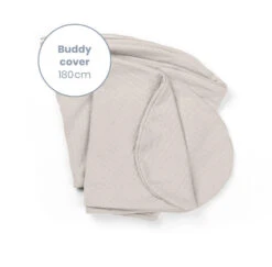 Doomoo Buddy Tetra Jersey Sand Voedingskussenhoes BC B83 -Babyproducten Winkel doomoo webshops bcb83 buddy cover tetra jersey sand