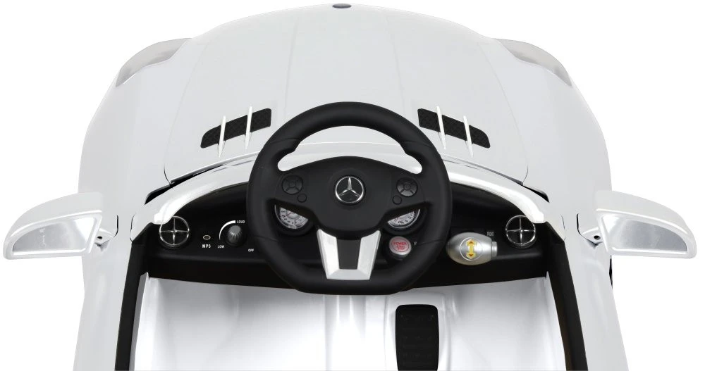 Eco Toys Mercedes SLS Wit Elektrische Kinderauto CLB-681r 7 Eco Toys Mercedes SLS Wit Elektrische Kinderauto CLB-681r - Afbeelding 5