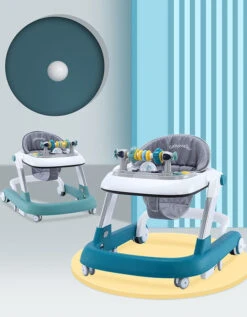 Eco Toys Grijs 2-in-1 Loopstoel HC546172 -Babyproducten Winkel eco toys 2 in 1 loopstoel hc546172 15