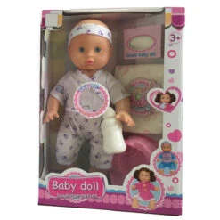 Eco Toys 33cm Pop Paarse Romper Met Accessoires HC531523 8 Eco Toys 33cm Pop Paarse Romper Met Accessoires HC531523 -Babyproducten Winkel eco toys 33cm pop grijze romper met accessoires hc531523 .1 2