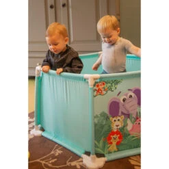 Eco Toys Jungle Turquoise Box En Ballenbak CH51012D -Babyproducten Winkel eco toys jungle turquoise box en ballenbak ch51012d 01