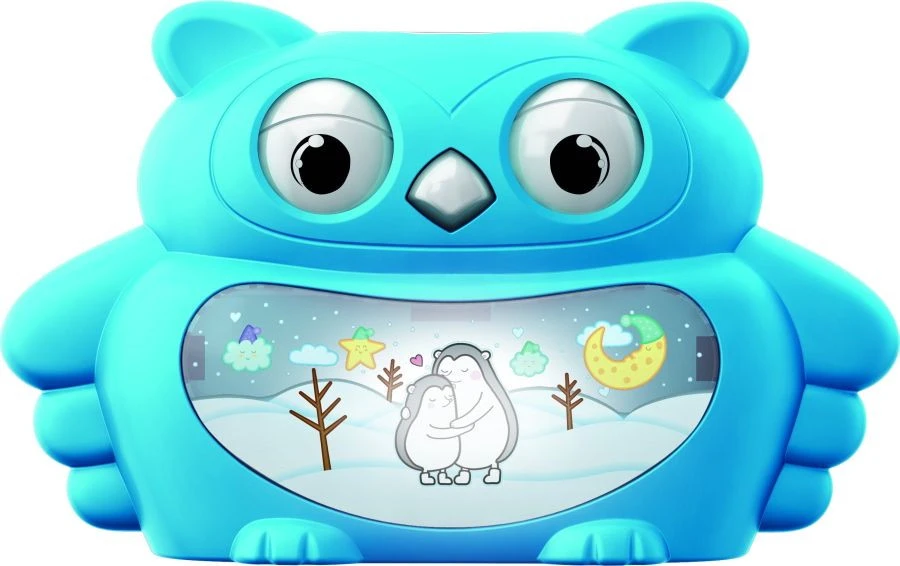 Eco Toys Owl Blue Muziekmobiel HC526730 4 Eco Toys Owl Blue Muziekmobiel HC526730 - Afbeelding 2