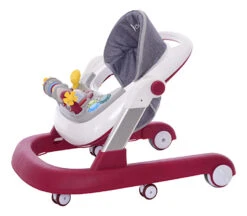 Eco Toys Rood 2-in-1 Loopstoel HC546172 -Babyproducten Winkel eco toys rood 2 in 1 loopstoel hc546172 2