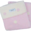 Zaffiro Ecru & Roze Gestipt 75 X 100 Cm Wiegdeken 14994 -Babyproducten Winkel ecrurozestippen145926109756fa8ea90631b 4