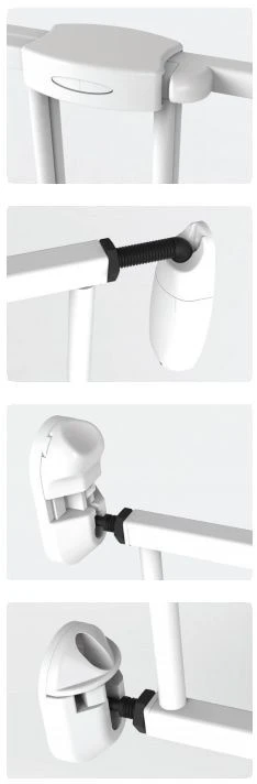 Noma Zwart Metaal Uitschuifbaar Traphek/Veiligheidshek 93330 5 Noma Zwart Metaal Uitschuifbaar Traphek/Veiligheidshek 93330 - Afbeelding 3