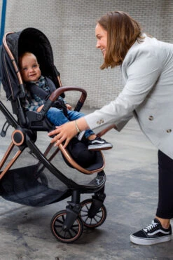 Ding Fenix Black/Rose 3-in-1 Combi Kinderwagen Incl. Autostoel 38 Ding Fenix Black/Rose 3-in-1 Combi Kinderwagen Incl. Autostoel -Babyproducten Winkel fenix lifestyle 05a