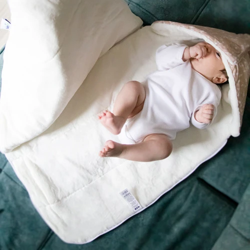 Babyjem Swaddle Zalm Voetenzak 428 5 Babyjem Swaddle Zalm Voetenzak 428 - Afbeelding 3