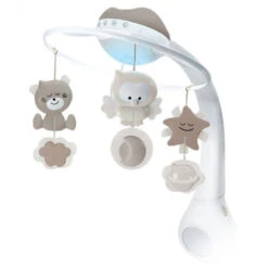 Infantino Grey 3 In 1 Muziekmobiel & Projector BK-04915