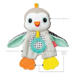 Infantino Cuddly Pinguin Bijtspeeltje BK-316329 -Babyproducten Winkel infantino cuddly pinguin bijtspeeltje bk 316329 3