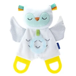 Infantino Glow In The Dark Cuddle Uil Bijtring Knuffeldoekje BK-302035