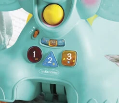 Infantino Sensory Ollie 3-in-1 Olifant Loopwagen BK-217023 15 Infantino Sensory Ollie 3-in-1 Olifant Loopwagen BK-217023 -Babyproducten Winkel infantino ollie olifant 3 in 1 loopwagen 5