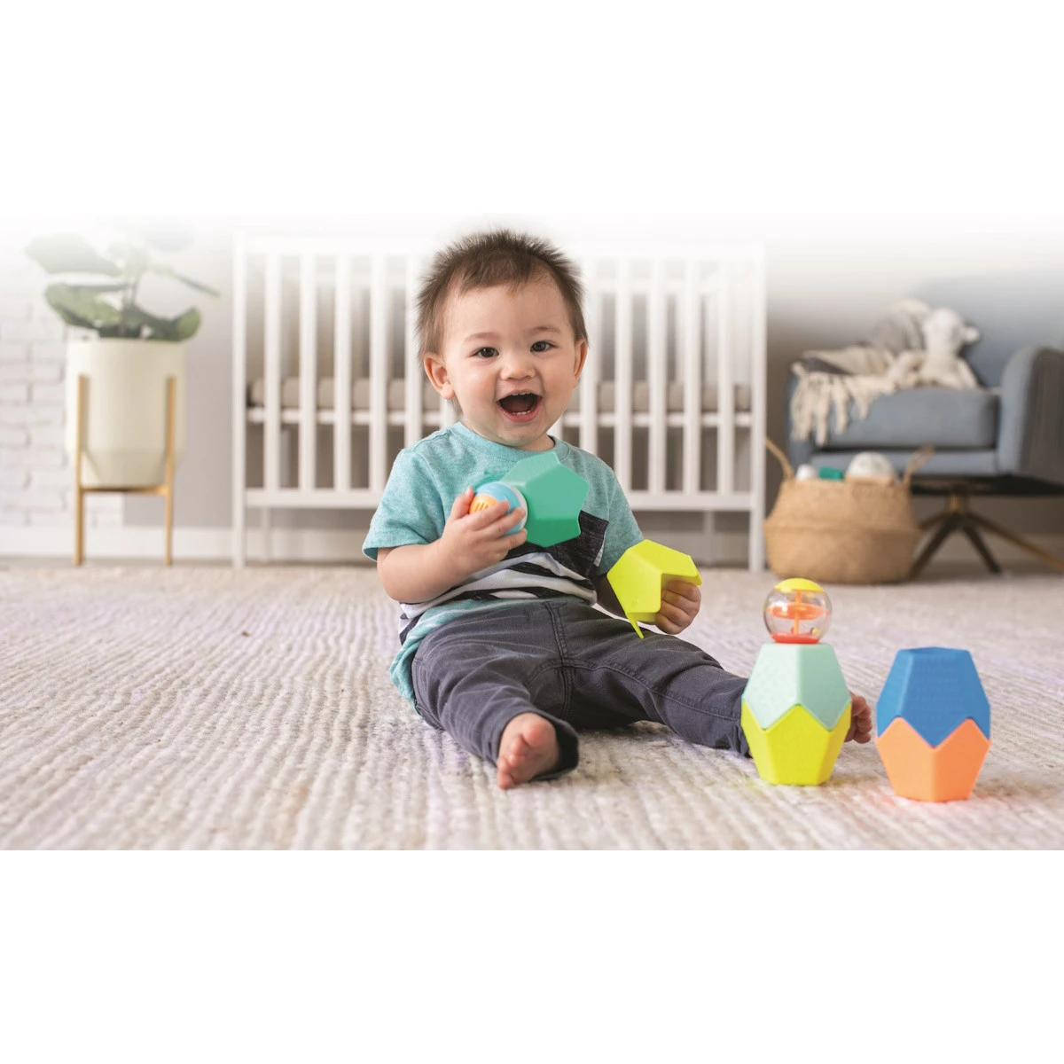 Infantino Balls Blocks & Cups Speelset BK-301057 7 Infantino Balls Blocks & Cups Speelset BK-301057 - Afbeelding 5