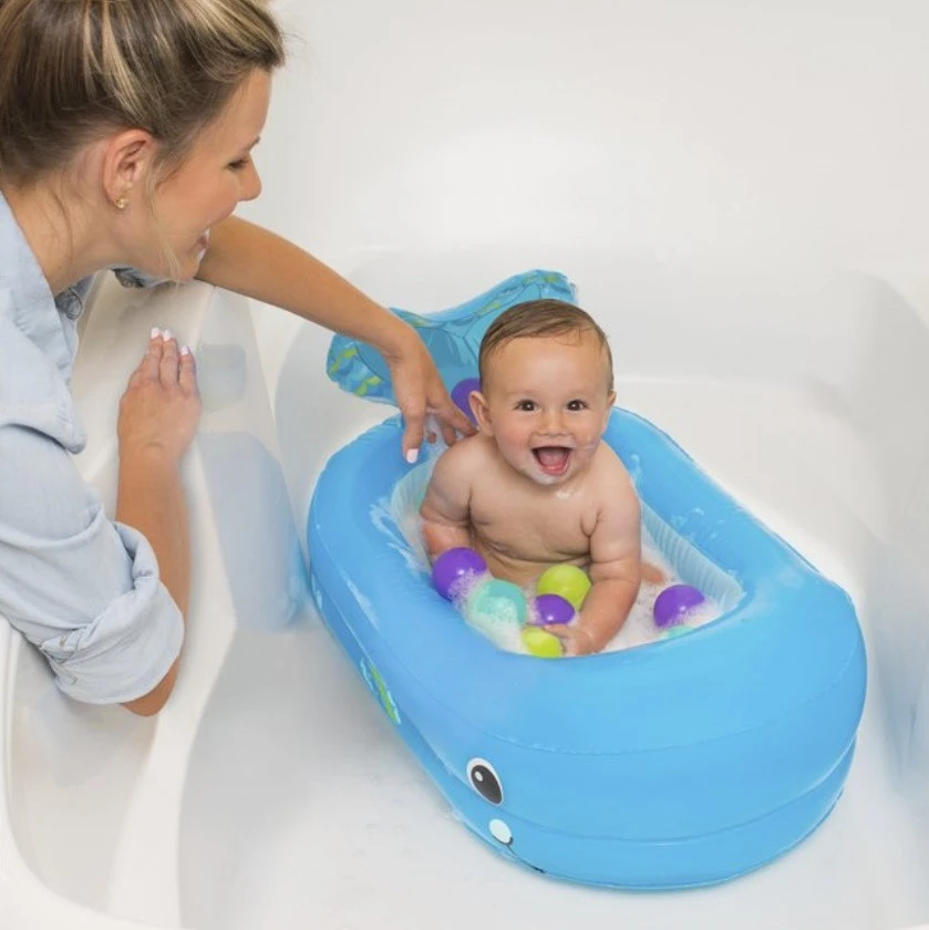 Infantino Whale Bubble Opblaasbaar Babybadje Bk-205016 5 Infantino Whale Bubble Opblaasbaar Babybadje Bk-205016 - Afbeelding 3