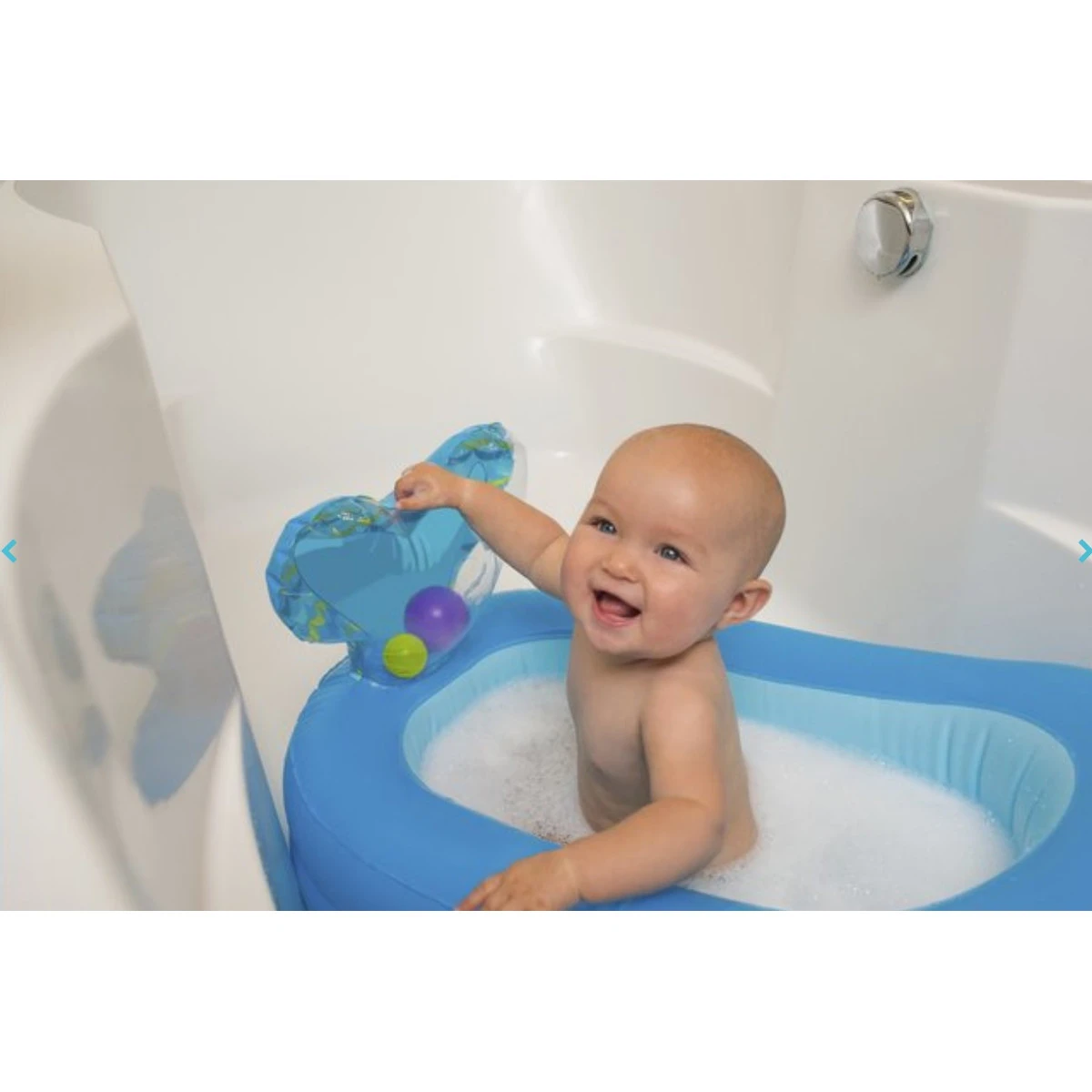 Infantino Whale Bubble Opblaasbaar Babybadje Bk-205016 6 Infantino Whale Bubble Opblaasbaar Babybadje Bk-205016 - Afbeelding 4