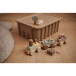 Jollein Farm Houten Speelgoed Trein 117-001-67021 -Babyproducten Winkel jollein ss23 0970 speelgoedtrein