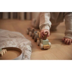 Jollein Farm Houten Speelgoed Trein 117-001-67021 -Babyproducten Winkel jollein ss23 1132 houten speelgoedtrein