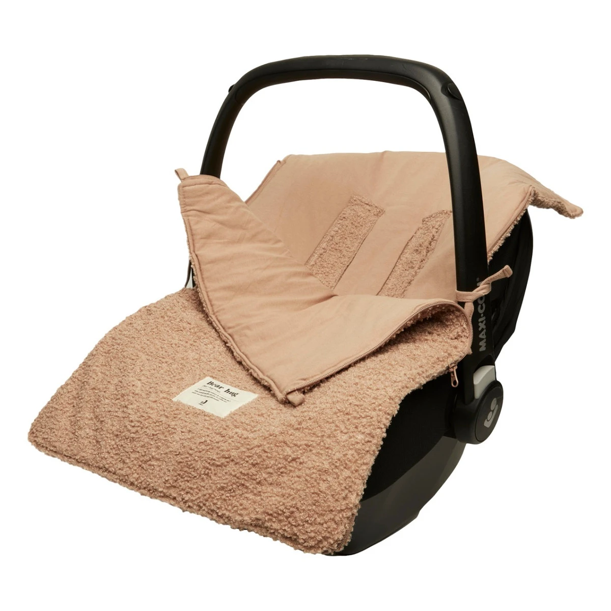 Jollein Boucle Biscuit 3/5 Punts 0-9 Maanden Autostoel Voetenzak 025-811-66067 3 Jollein Boucle Biscuit 3/5 Punts 0-9 Maanden Autostoel Voetenzak 025-811-66067