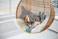 Jollein Bunny Ash Green Wikkeldeken 032-566-66018 -Babyproducten Winkel jollein bunny ash green wikkeldeken 032 566 66018 5