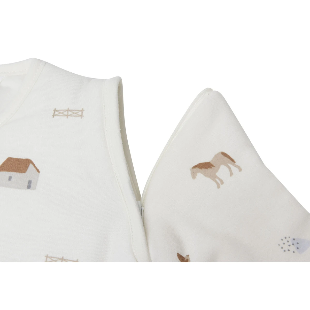 Jollein Farm 110 Cm Slaapzak Met Afritsbare Mouwen 016-542-66079 7 Jollein Farm 110 Cm Slaapzak Met Afritsbare Mouwen 016-542-66079 - Afbeelding 5