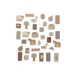 Jollein Farm Houten Blokkenset 712-603-67021 8 Jollein Farm Houten Blokkenset 712-603-67021 -Babyproducten Winkel jollein farm houten blokkenset 712 603 67021 1