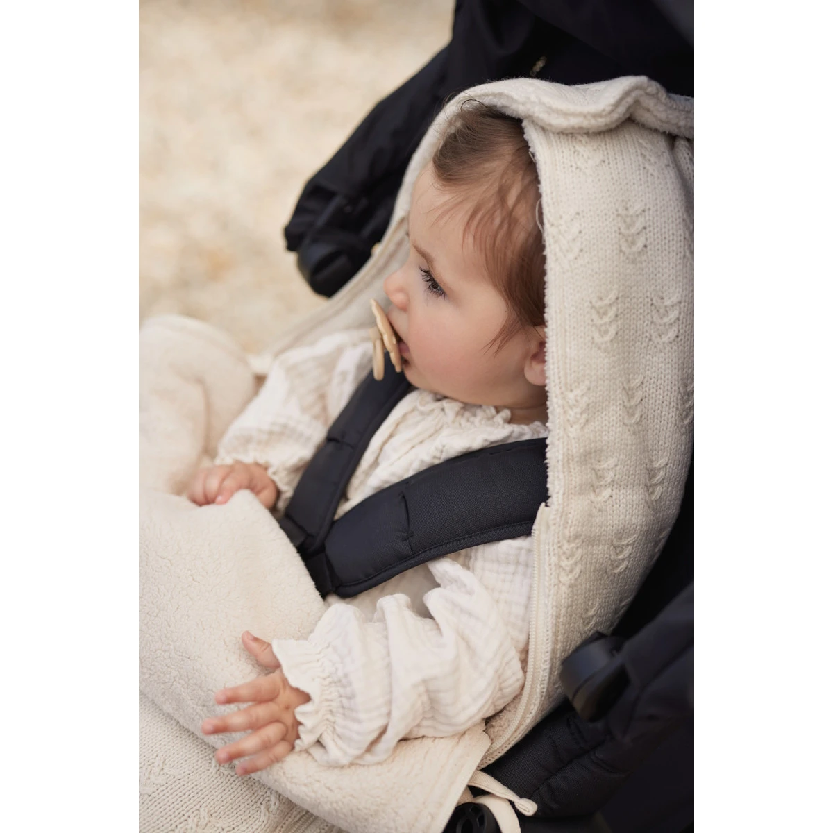 Jollein Grain Knit Oatmeal 3/5 Punts 0-9 Maanden Autostoel Voetenzak 025-811-67047 8 Jollein Grain Knit Oatmeal 3/5 Punts 0-9 Maanden Autostoel Voetenzak 025-811-67047 - Afbeelding 6