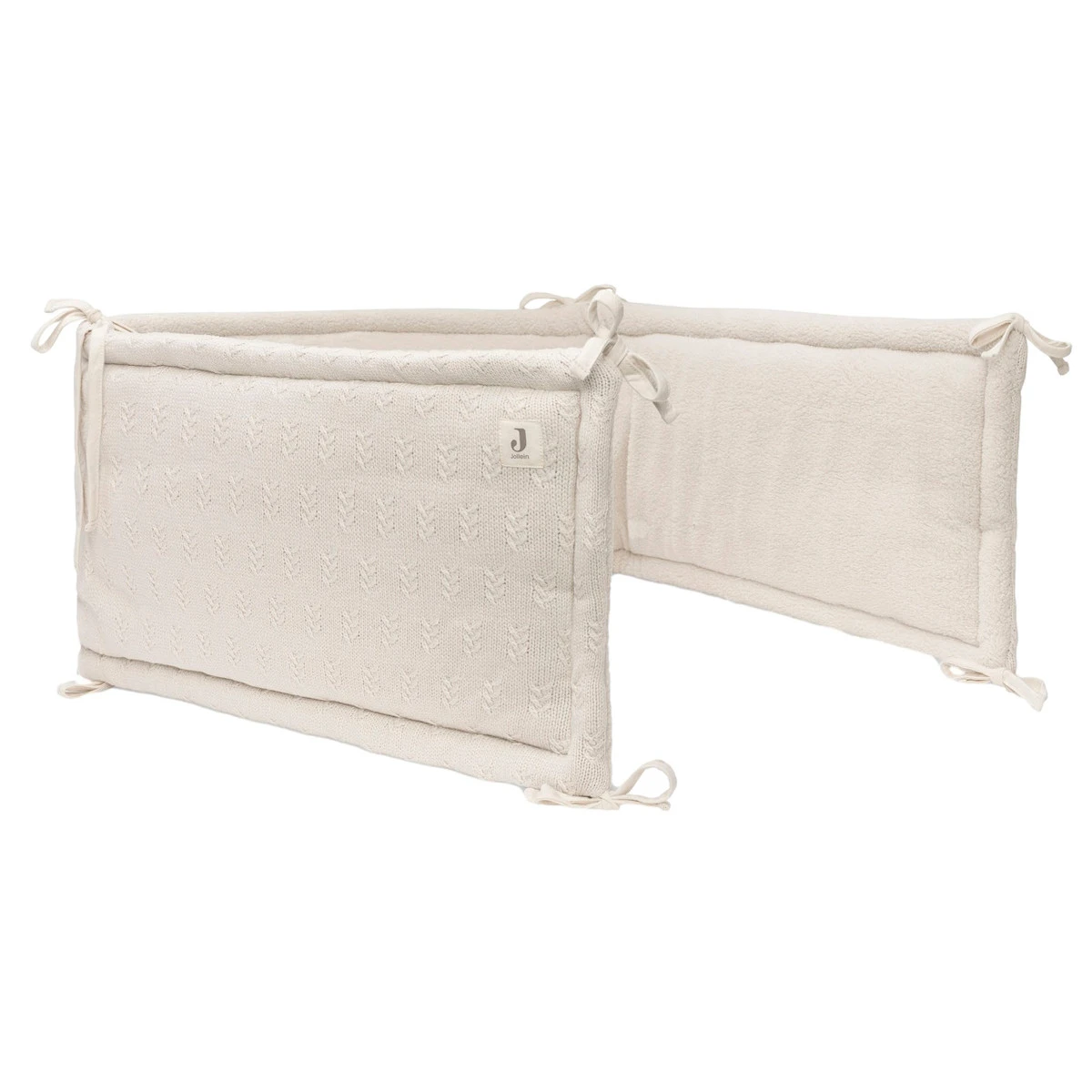 Jollein Grain Knit Oatmeal 30 X 180 Cm Bedbumper 004-895-67047