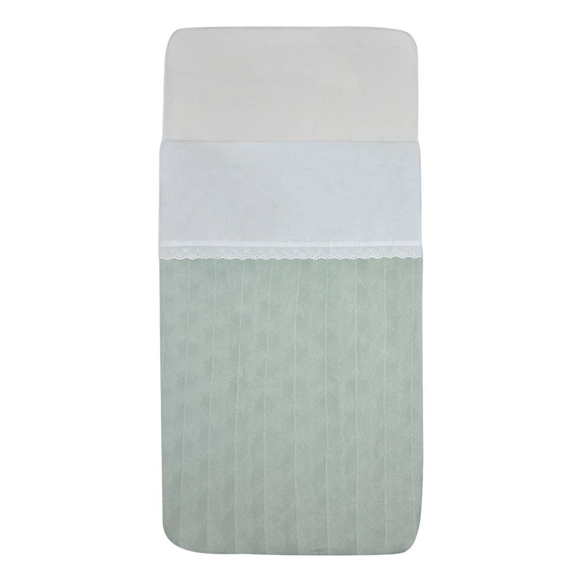 Jollein Lace Ivory 120 X 150 Cm Ledikantlaken 008-524-67031 4 Jollein Lace Ivory 120 X 150 Cm Ledikantlaken 008-524-67031 - Afbeelding 2