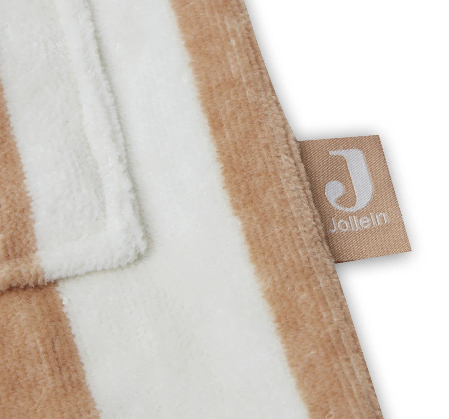 Jollein Stripe Terry Biscuit 1-2jr Badjas 060-808-67000 7 Jollein Stripe Terry Biscuit 1-2jr Badjas 060-808-67000 - Afbeelding 5