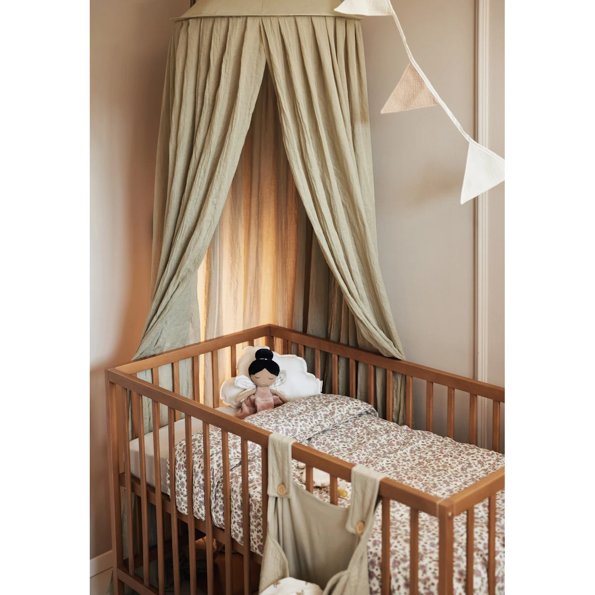 Jollein Vintage Olive Green 245 Cm Klamboe 002-005-67058 - Afbeelding 4