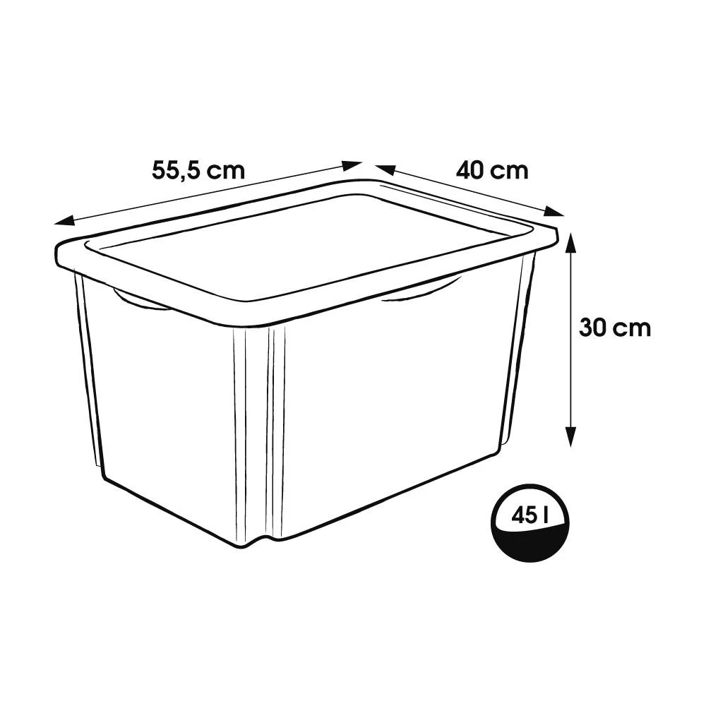 Keeeper Bambi Wit 45L Opbergbox 1223900126600 8 Keeeper Bambi Wit 45L Opbergbox 1223900126600 - Afbeelding 6