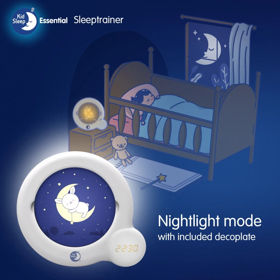 KidSleep Classic Essential Wit LED Slaaptrainer En Kinderwekker 0025 5 KidSleep Classic Essential Wit LED Slaaptrainer En Kinderwekker 0025 - Afbeelding 3