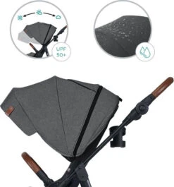 Kinderkraft All Road Ash Grey Wandelwagen KKWALROAGR0000 -Babyproducten Winkel kinderkraft all road ash grey wandelwagen kkwalrodgr0000 9