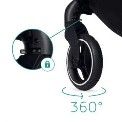 Kinderkraft All Road Ash Grey Wandelwagen KKWALROAGR0000 -Babyproducten Winkel kinderkraft all road wandelwagen 3 1