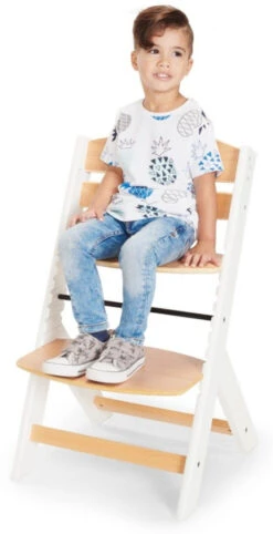 Kinderkraft Enock Grijs Meegroei Kinderstoel KKKENOCGRYF000 -Babyproducten Winkel kinderkraft enock wit meegroei kinderstoel kkkenocnat0000 6 1