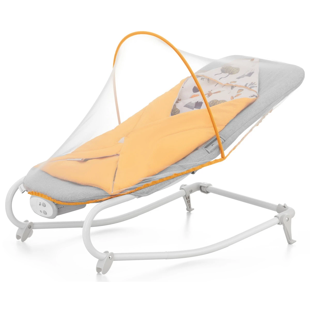 Kinderkraft Felio 2 Forest Yellow Bouncer Wipstoel KBFELI20YEL0000 5 Kinderkraft Felio 2 Forest Yellow Bouncer Wipstoel KBFELI20YEL0000 - Afbeelding 3
